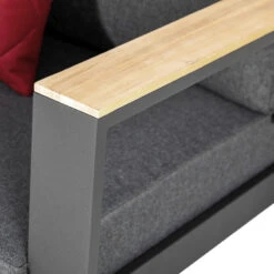 Canapé 3 Places Emperia Graphite Hespéride 12 Canapé 3 Places Emperia Graphite Hespéride -Promos Jardin Meubles Boutique canape 3 places emperia graphite hesperide 3