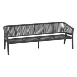 Canapé Extérieur 3 Places Oriengo Anthracite Hespéride -Promos Jardin Meubles Boutique canape exterieur 3 places oriengo anthracite hesperide 2