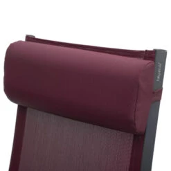 Chaise Longue Decima Hespéride Bordeaux/graphite -Promos Jardin Meubles Boutique chaise long decima hesperide bordeaux 4