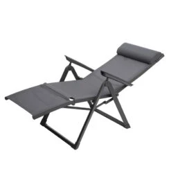 Chaise Longue Decima Hespéride Ardoise/quartz -Promos Jardin Meubles Boutique chaise longue decima hesperide ardoise 3