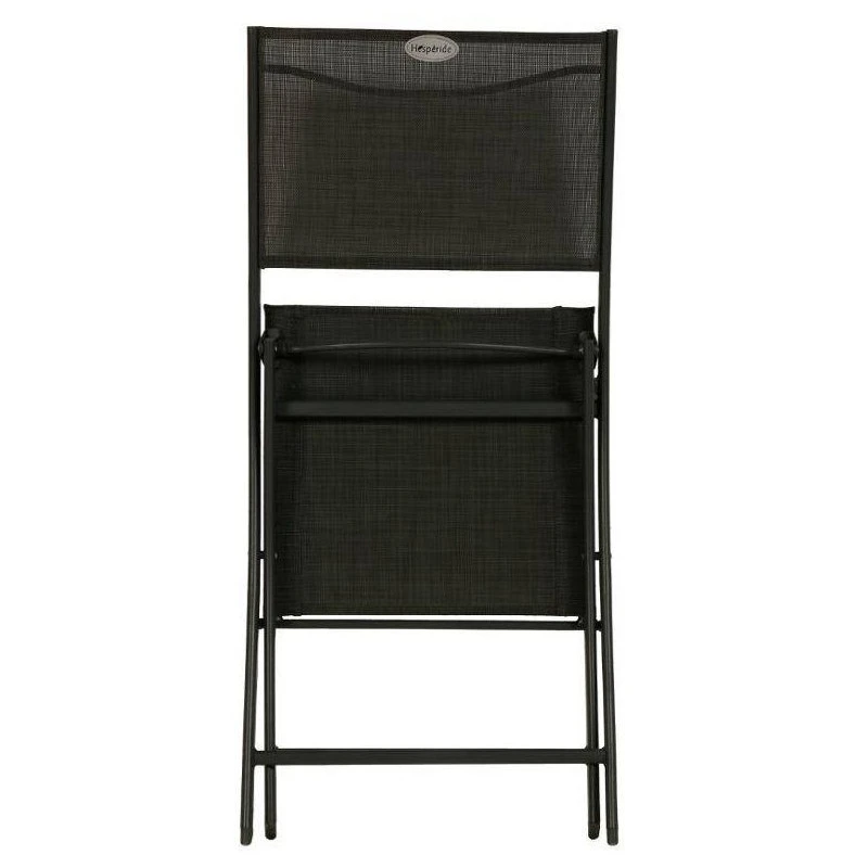 Chaise Pliante Modula Anthracite/graphite Hespéride 4 Chaise Pliante Modula Anthracite/graphite Hespéride – Image 2