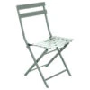 Chaise Métal Pliante Greensboro Vert Olive Hespéride -Promos Jardin Meubles Boutique chaises greensboro hesperide vert olive