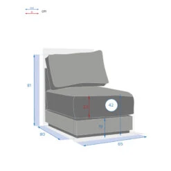 Chauffeuse 1 Place Pour Salon Allure Blanc Hespéride 10 Chauffeuse 1 Place Pour Salon Allure Blanc Hespéride -Promos Jardin Meubles Boutique chauffeuse 1 place pour salon allure blanc hesperide 3