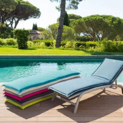 Coussin Transat Korai Ardoise Hespéride -Promos Jardin Meubles Boutique coussin transat pop ardoise hesperide 2