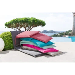 Coussin Transat Korai Ardoise Hespéride -Promos Jardin Meubles Boutique coussin transat pop ardoise hesperide 3