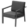 Fauteuil 1 Place Pavane Graphite Hespéride -Promos Jardin Meubles Boutique fauteuil 1 place pavane graphite hesperide
