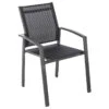 Fauteuil Axiome Hespéride Poivre Graphite -Promos Jardin Meubles Boutique fauteuil axiome hesperide poivre graphite