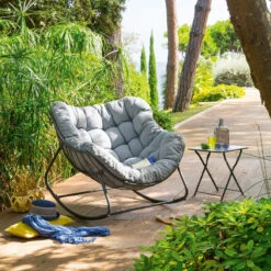 Fauteuil Bascule Extérieur Paopao Hespéride -Promos Jardin Meubles Boutique fauteuil bascule exterieur paopao hesperide 2