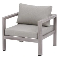 Fauteuil De Jardin Jauca Noisette / Gris Boisé Hespéride