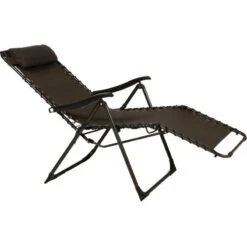 Fauteuil Détente D'extérieur Hespéride Silos Gris Anthracite -Promos Jardin Meubles Boutique fauteuil detente d exterieur hesperide silos gris anthracite 2