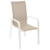 Fauteuil Essio Dossier Haut Lin/blanc Hespéride -Promos Jardin Meubles Boutique fauteuil essio dossier haut linblanc hesperide