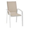 Fauteuil Extérieur Axant Lin/blanc Hespéride -Promos Jardin Meubles Boutique fauteuil exterieur axant linblanc hesperide