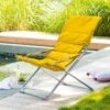 Fauteuil Relax Milos Jaune Moutarde Hespéride 1 Fauteuil Relax Milos Jaune Moutarde Hespéride -Promos Jardin Meubles Boutique fauteuil relax milos jaune moutarde hesperide