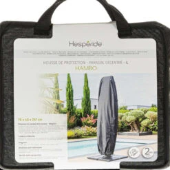Housse De Protection Pour Parasol Déporté L Hambo Hespéride -Promos Jardin Meubles Boutique housse de protection pour parasol deporte l hambo hesperide 2