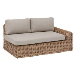 Méridienne Gauche De Salon Savinia Coloris Tahini Hespéride