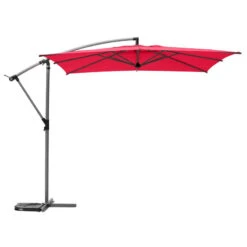 Parasol Décentré Carré Manoa Grenade Hespéride 8 Parasol Décentré Carré Manoa Grenade Hespéride -Promos Jardin Meubles Boutique parasol decentre carre manoa grenade hesperide 1