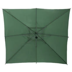 Parasol Décentré Carré Manoa Vert Olive Hespéride 9 Parasol Décentré Carré Manoa Vert Olive Hespéride -Promos Jardin Meubles Boutique parasol decentre carre manoa vert olive hesperide 2