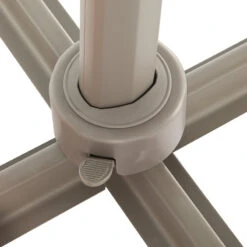 Parasol Décentré Eléa Inclinable Rectangulaire Noisette Hespéride -Promos Jardin Meubles Boutique parasol decentre elea inclinable 3x4 noisette hesperide 4