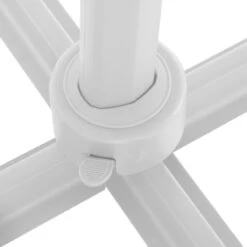 Parasol Décentré Eléa Inclinable Carré Oléfine Noisette/blanc Hespéride -Promos Jardin Meubles Boutique parasol decentre elea inclinable carre olefine noisetteblanc hesperide 6