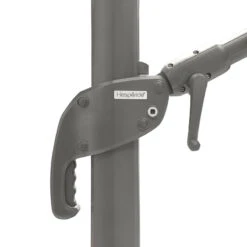 Parasol Décentré Eléa Inclinable Hexagonal Ardoise Hespéride -Promos Jardin Meubles Boutique parasol decentre elea inclinable hexagonal ardoise hesperide 1 2