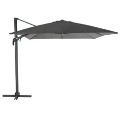 Parasol Décentré Eléa Rectangulaire Toile Sunbrella® Anthracite Hespéride -Promos Jardin Meubles Boutique parasol decentre elea rectangulaire sunbrella anthracite hesperide 1