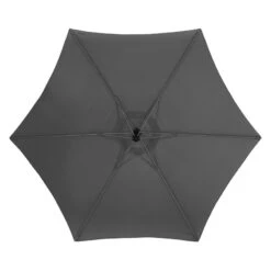 Parasol Décentré Rond Manoa Ardoise Hespéride 9 Parasol Décentré Rond Manoa Ardoise Hespéride -Promos Jardin Meubles Boutique parasol decentre rond manoa ardoise hesperide 1 2