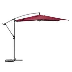 Parasol Décentré Rond Manoa Bordeaux Hespéride 8 Parasol Décentré Rond Manoa Bordeaux Hespéride -Promos Jardin Meubles Boutique parasol decentre rond manoa bordeaux hesperide 1