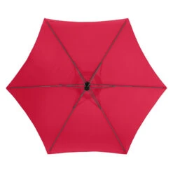 Parasol Décentré Rond Manoa Grenade Hespéride -Promos Jardin Meubles Boutique parasol decentre rond manoa grenade hesperide 2