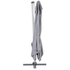 Parasol Déporté Rectangulaire Equador Ardoise Hespéride -Promos Jardin Meubles Boutique parasol deporte rectangulaire equador ardoise hesperide 1 2