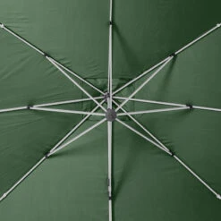Parasol Déporté Rectangulaire Equador Olive Hespéride -Promos Jardin Meubles Boutique parasol deporte rectangulaire equador olive hesperide 1 4