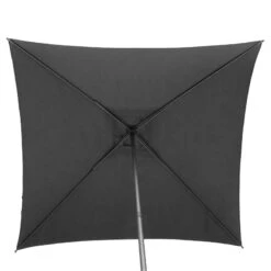 Parasol Droit Carré 2,5x2,5m Soya Ardoise Hespéride -Promos Jardin Meubles Boutique parasol droit carre 25x25m soya ardoise hesperide 1 3