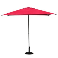 Parasol Droit Carré 2,5x2,5m Soya Grenade Hespéride 10 Parasol Droit Carré 2,5x2,5m Soya Grenade Hespéride -Promos Jardin Meubles Boutique parasol droit carre 25x25m soya grenade hesperide 1