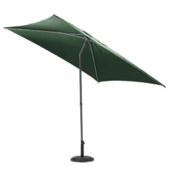 Parasol Droit Carré 2,5x2,5m Soya Vert Olive Hespéride -Promos Jardin Meubles Boutique parasol droit carre 25x25m soya vert olive hesperide 2