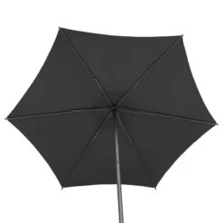 Parasol Droit Rond 2,7m Soya Ardoise Hespéride 9 Parasol Droit Rond 2,7m Soya Ardoise Hespéride -Promos Jardin Meubles Boutique parasol droit rond 27m soya ardoise hesperide 1 1