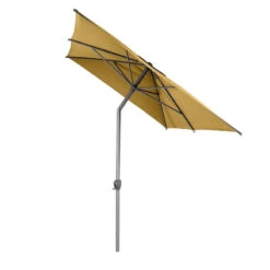 Parasol Mat Central 2x3 M Loompa Moutarde Hespéride 12 Parasol Mat Central 2x3 M Loompa Moutarde Hespéride -Promos Jardin Meubles Boutique parasol mat central 2x3 m loompa moutarde hesperide 2