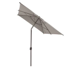 Parasol Mat Central 2x3 M Loompa Taupe Hespéride -Promos Jardin Meubles Boutique parasol mat central 2x3 m loompa taupe hesperide 2
