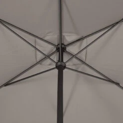 Parasol Mat Central 2x3 M Loompa Taupe Hespéride -Promos Jardin Meubles Boutique parasol mat central 2x3 m loompa taupe hesperide 5