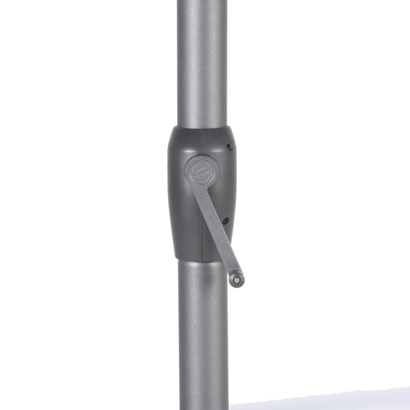 Parasol Mat Central 2x3 M Loompa Ardoise Hespéride 9 Parasol Mat Central 2x3 M Loompa Ardoise Hespéride – Image 7