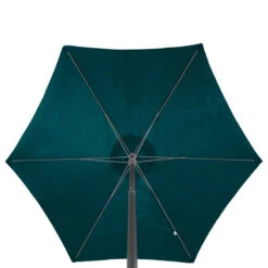 Parasol Rond 2,3m Anzio Bleu Canard Hespéride 8 Parasol Rond 2,3m Anzio Bleu Canard Hespéride -Promos Jardin Meubles Boutique parasol rond anzio bleu canard hesperide 1 2