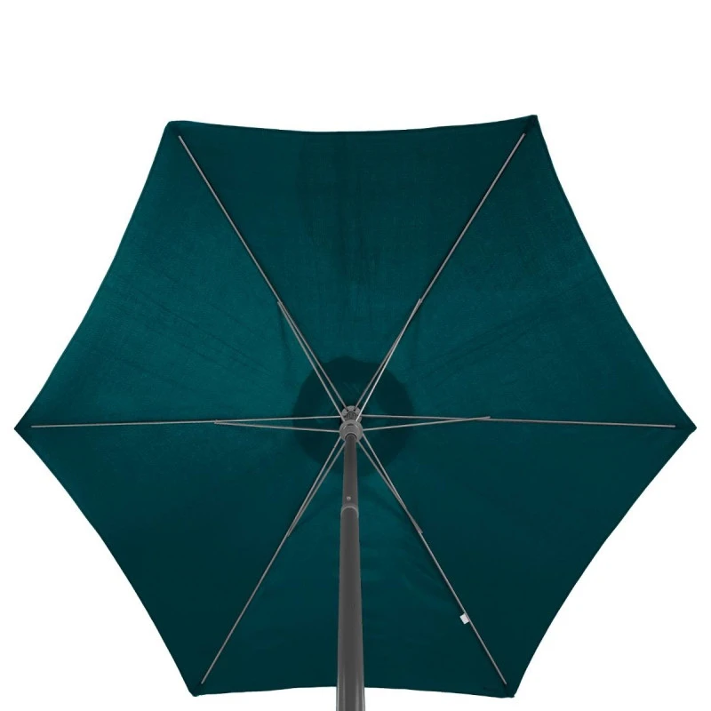Parasol Rond 2,3m Anzio Bleu Canard Hespéride 5 Parasol Rond 2,3m Anzio Bleu Canard Hespéride – Image 3