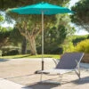 Parasol Rond 2,3m Anzio émeraude Hespéride 2 Parasol Rond 2,3m Anzio émeraude Hespéride -Promos Jardin Meubles Boutique parasol rond anzio emeraude hesperide
