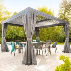 Promos Jardin Meubles Boutique 3 Pergola Bioclimatique Majaé Module De Base Hespéride