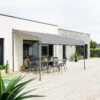 Pergola Store Madère Ardoise Hespéride -Promos Jardin Meubles Boutique pergola store madere ardoise hesperide