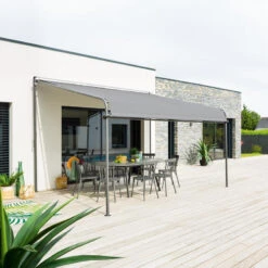 Promos Jardin Meubles Boutique 17 Pergola Store Madère Ardoise Hespéride