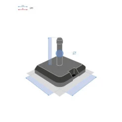 Pied De Parasol à Roulettes Opaneo 39kg Hespéride 11 Pied De Parasol à Roulettes Opaneo 39kg Hespéride -Promos Jardin Meubles Boutique pied de parasol a roulettes opaneo 39kg hesperide 4