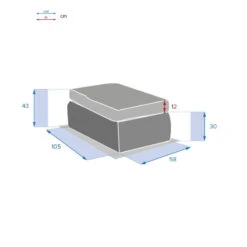 Pouf Extérieur Moorea Hespéride Terre Ombre -Promos Jardin Meubles Boutique pouf exterieur moorea hesperide terre ombre 5