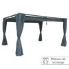 Rideaux Ardoises Pour Tonnelle Rectangulaire Palmeira Hespéride -Promos Jardin Meubles Boutique rideaux ardoises pour tonnelle rectangulaire palmeira hesperide