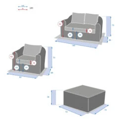 Salon 4 Places Moorea Savana Hespéride 13 Salon 4 Places Moorea Savana Hespéride -Promos Jardin Meubles Boutique salon 4 places moorea savana hesperide 3