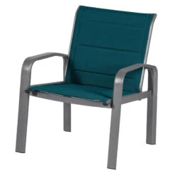 Salon De Jardin 4 Places Elyn Bleu Canard / Graphite Hespéride -Promos Jardin Meubles Boutique salon de jardin 4 places elyn bleu canard graphite hesperide 2