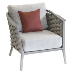 Salon De Jardin 5 Places Embruns Praline / Noisette Hespéride -Promos Jardin Meubles Boutique salon de jardin 5 places embruns praline noisette hesperide 1 6